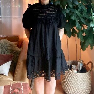Sea New York Tunic Baby Doll Lace Eyelet Dress